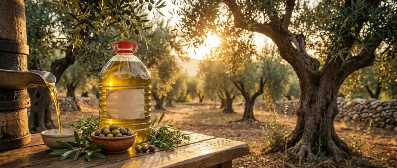 Banner de Aceite de Oliva